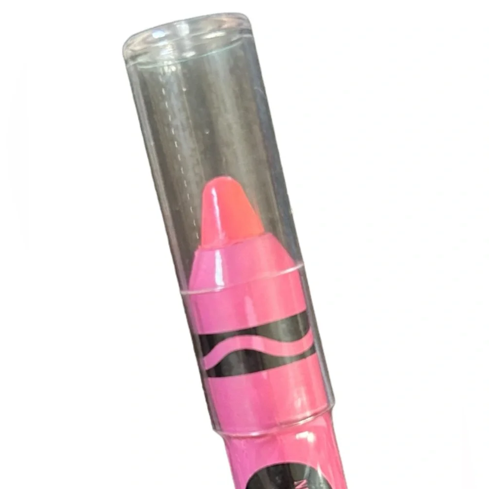 Too Cool For School Art Class Lip Crayon in Pink K-Beauty Korea Discontinued NWT
